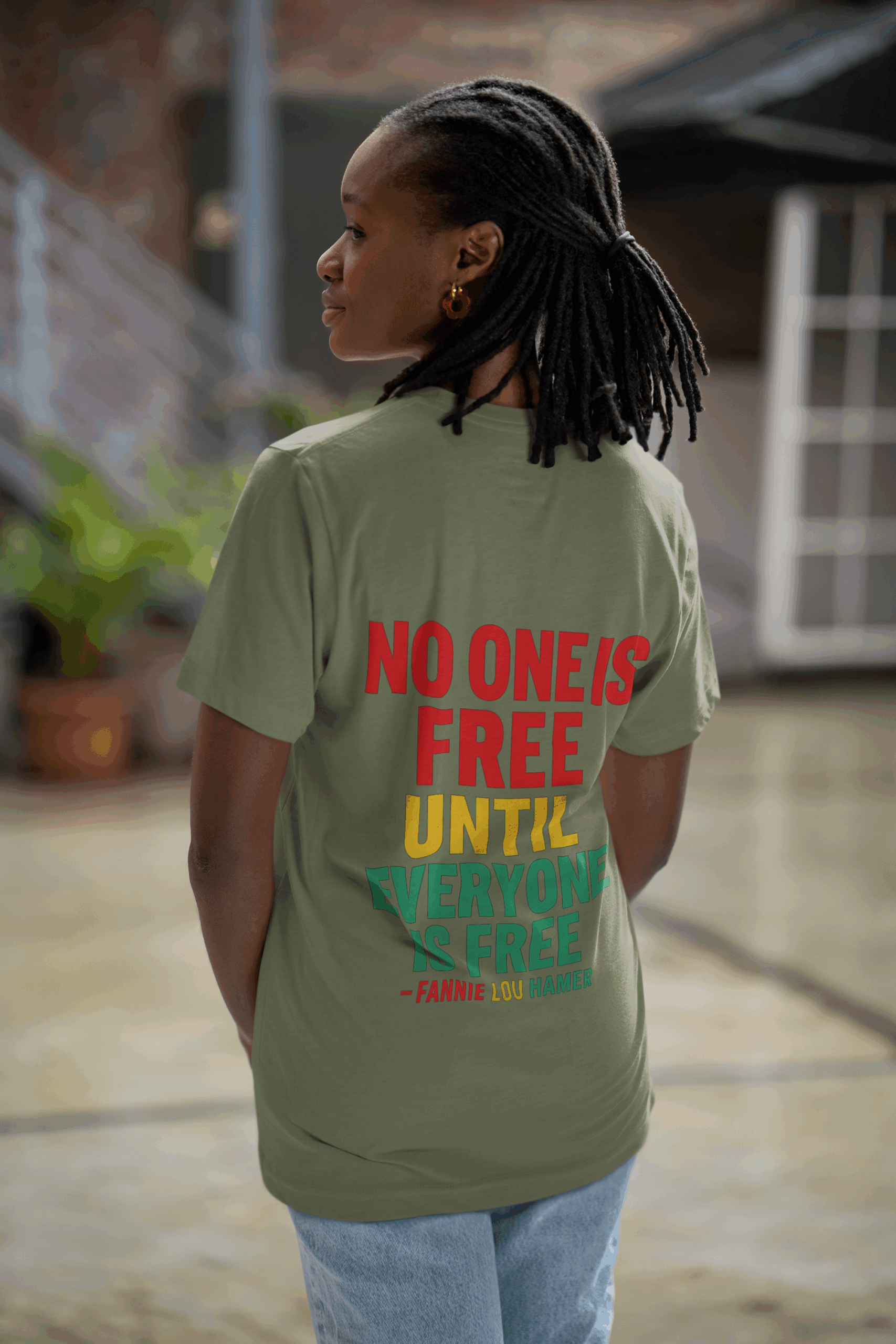 No One Is Free tee - Image 21